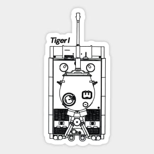 Tiger I Sticker